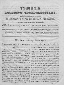 Tygodnik Rolniczo-Technologiczny. T.16. 1850. Nr 41