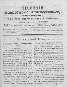Tygodnik Rolniczo-Technologiczny. T.16. 1850. Nr 42