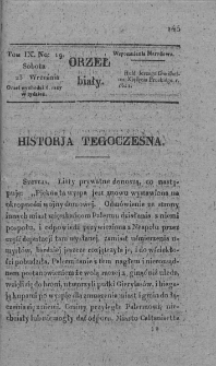 Orzeł Biały. 1820. T.9. Nr 19