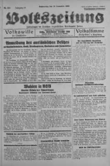 Volkszeitung 10 listopad 1938 nr 309