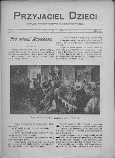 Przyjaciel Dzieci : [pismo tygodniowe nauce i rozrywce młodzieży poświęcone]. T. 46. 1906, nr 43