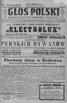 Głos Polski : dziennik polityczny, społeczny i literacki 31 marzec 1928 nr 91