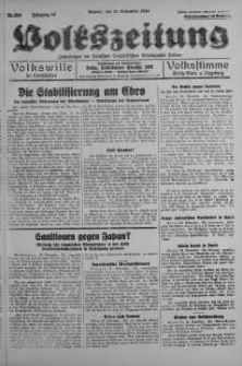 Volkszeitung 21 listopad 1938 nr 320