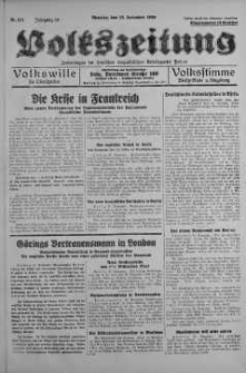 Volkszeitung 22 listopad 1938 nr 321