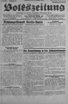 Volkszeitung 24 listopad 1938 nr 323