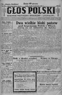 Głos Polski : dziennik polityczny, społeczny i literacki 11 kwiecień 1928 nr 100
