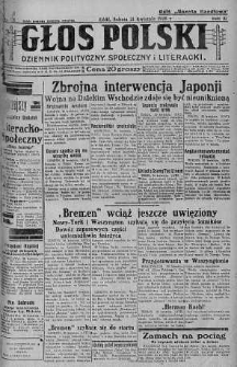 Głos Polski : dziennik polityczny, społeczny i literacki 21 kwiecień 1928 nr 110