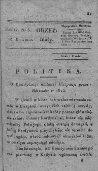 Orzeł Biały. 1820. T.4. Nr 6