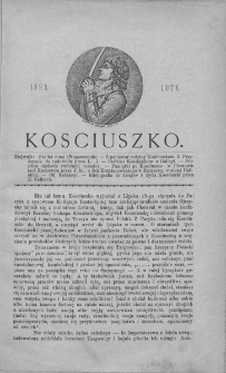 Kościuszko. T 1. 1893. Luty
