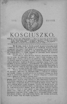 Kościuszko. T 1. 1893. Kwiecień