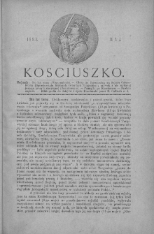 Kościuszko. T 1. 1893. Maj