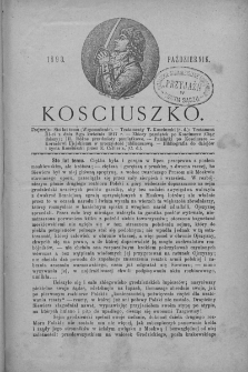 Kościuszko. T 1. 1893. Październik