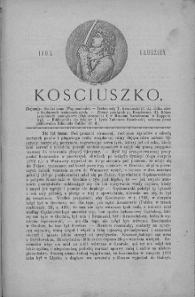 Kościuszko. T 1. 1893. Grudzień