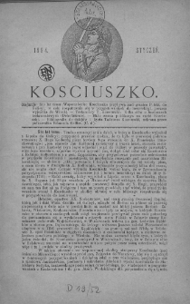 Kościuszko. T 2. 1894. Styczeń
