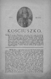 Kościuszko. T 4. 1896. Marzec