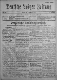 Deutsche Lodzer Zeitung 4 grudzień 1916 nr 336