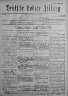 Deutsche Lodzer Zeitung 6 grudzień 1916 nr 338