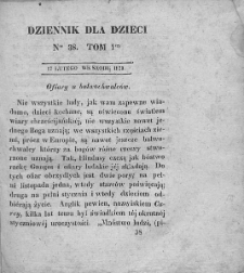Dziennik dla Dzieci. 1830. T. 1. Nr 38