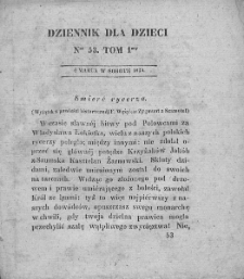 Dziennik dla Dzieci. 1830. T. 1. Nr 53