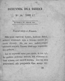 Dziennik dla Dzieci. 1830. T. 1. Nr 56