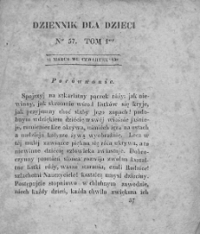 Dziennik dla Dzieci. 1830. T. 1. Nr 57