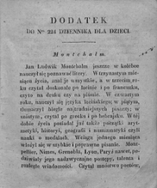 Dziennik dla Dzieci. 1830. T. 4. Nr 224