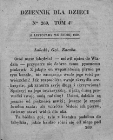 Dziennik dla Dzieci. 1830. T. 4. Nr 269