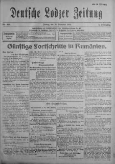 Deutsche Lodzer Zeitung 15 grudzień 1916 nr 347