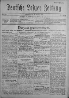 Deutsche Lodzer Zeitung 16 grudzień 1916 nr 348