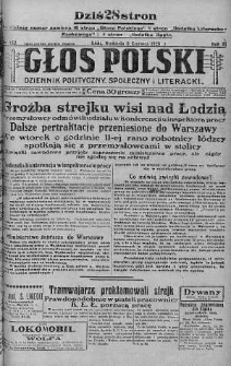 Głos Polski : dziennik polityczny, społeczny i literacki 3 czerwiec 1928 nr 152