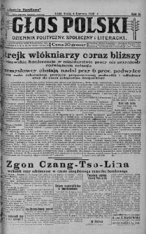 Głos Polski : dziennik polityczny, społeczny i literacki 6 czerwiec 1928 nr 155
