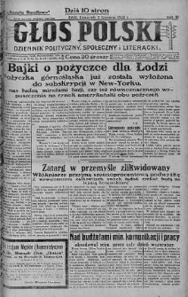 Głos Polski : dziennik polityczny, społeczny i literacki 7 czerwiec 1928 nr 156