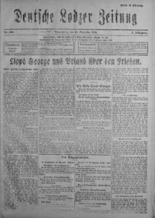 Deutsche Lodzer Zeitung 21 grudzień 1916 nr 353