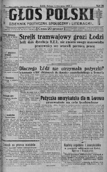 Głos Polski : dziennik polityczny, społeczny i literacki 9 czerwiec 1928 nr 158