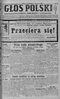 Głos Polski : dziennik polityczny, społeczny i literacki 11 czerwiec 1928 nr 160
