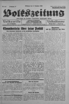 Volkszeitung 14 grudzień 1938 nr 343