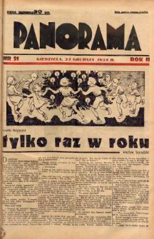 Panorama 23 grudzień 1934 nr 51