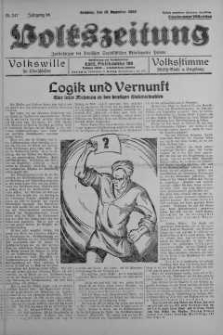 Volkszeitung 18 grudzień 1938 nr 347
