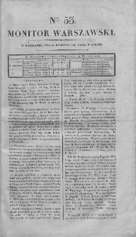 Monitor Warszawski 1827, nr 53