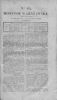 Monitor Warszawski 1827, nr 63