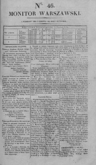 Monitor Warszawski 1824, nr 46