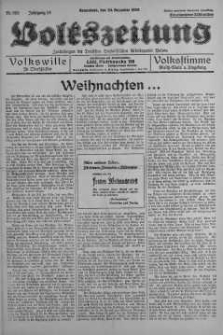 Volkszeitung 24 grudzień 1938 nr 353