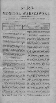 Monitor Warszawski 1827, nr 183