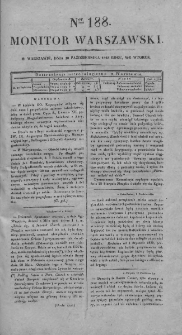Monitor Warszawski 1827, nr 188