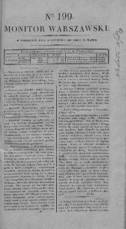 Monitor Warszawski 1827, nr 199