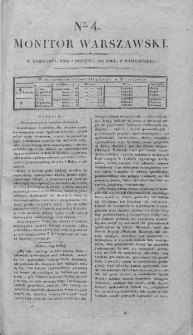Monitor Warszawski 1828, nr 4