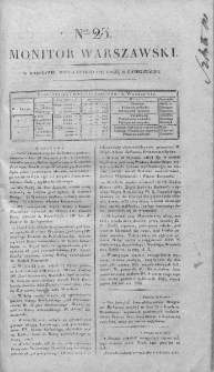 Monitor Warszawski 1828, nr 23