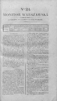 Monitor Warszawski 1828, nr 24