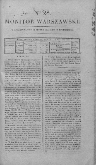 Monitor Warszawski 1828, nr 28