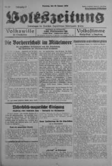 Volkszeitung 10 styczeń 1939 nr 10